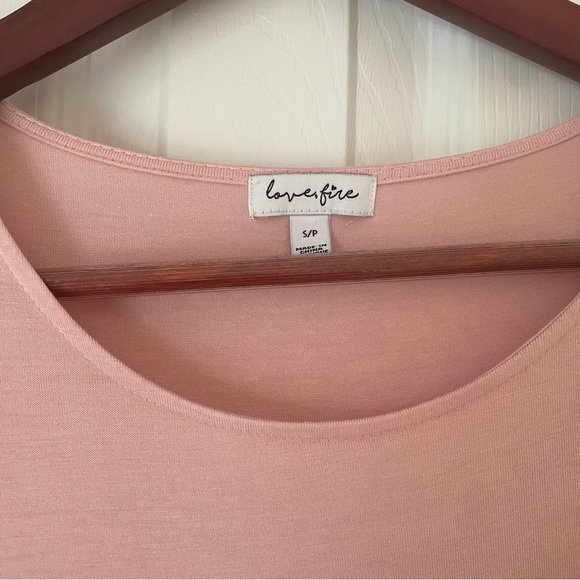 Love Fire, Pink T-shirt, size small - Picture 2 of 4